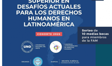 10 medias becas para la Diplomatura Superior en Desafíos Actuales para los Derechos Humanos en Latinoamérica 